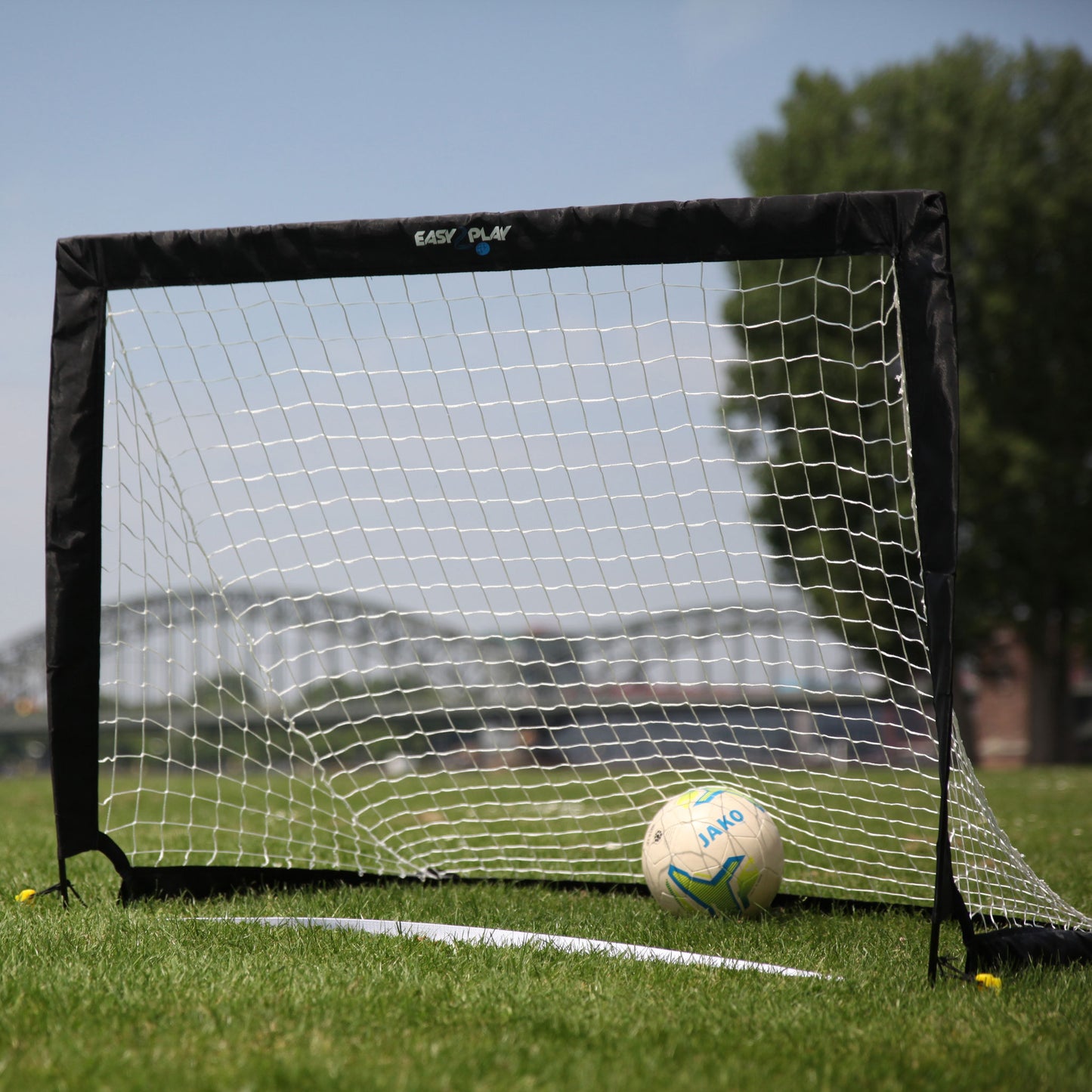 B-WARE - kleine Fussballtore - Set mit Zubehör